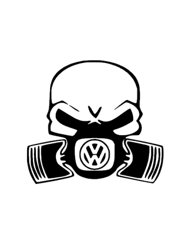 Sticker Volkswagen Masque