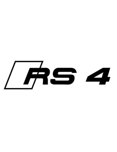Sticker Audi RS4