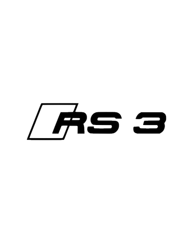 Sticker Audi RS 3