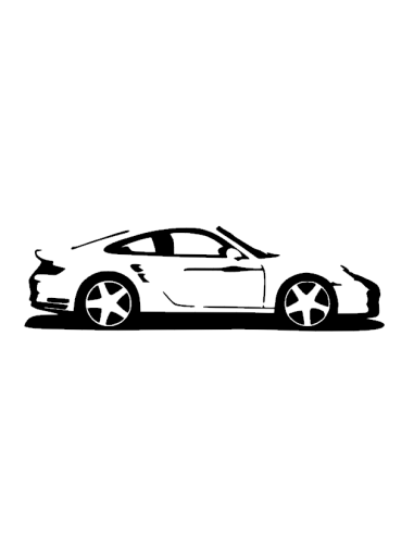 Sticker Porsche TURBO