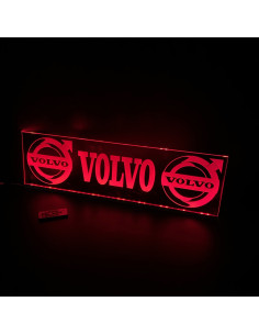  Plaque Lumineuse Camion Miroir pour Fond de Cabine Volvo Stick  Olivier® 68x20cm - Accessoire Camion Interieur Volvo [ Enseignes Lumineuses  ]