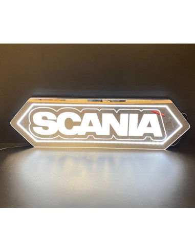 Plaque lumineuse camion Miroir pour fond de cabine SCANIA STICK
