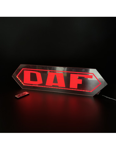 Fond de cabine lumineux décoration DAF