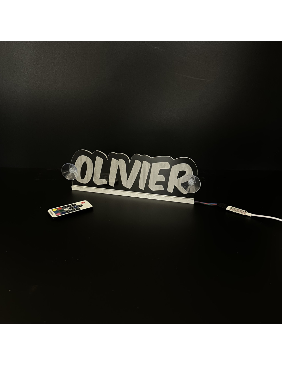 Plaque lumineuse LED Stick Olivier