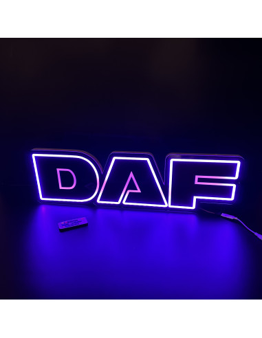 Plaque lumineuse camion Miroir pour fond de cabine DAF STICK