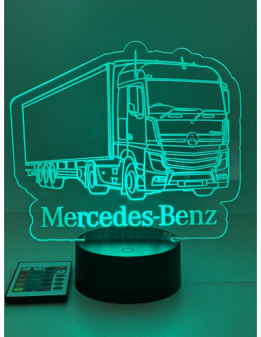 Socle LAMPE lumineux Mercedes
