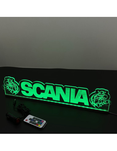 Plaque lumineuse LED SCANIA