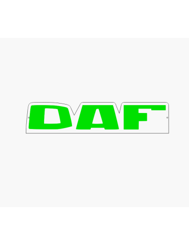Tableau LED plaque routier DAF vintage