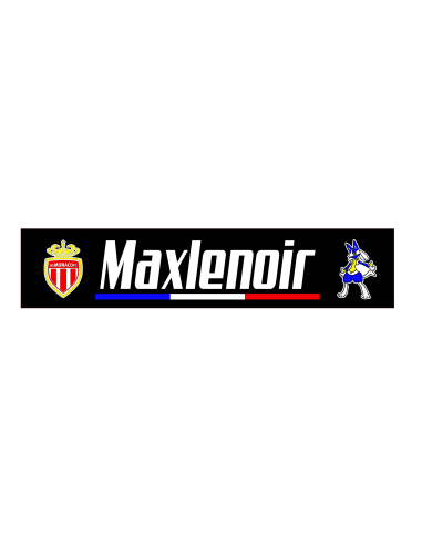 PLAQUE LUMINEUSE max le noir