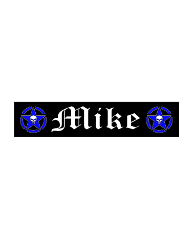 PLAQUE LUMINEUSE MIKE