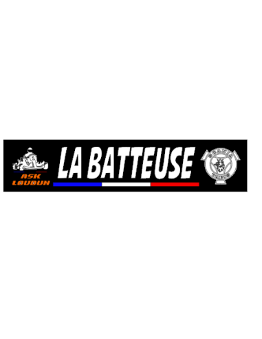 PLAQUE LUMINEUSE  La batteuse