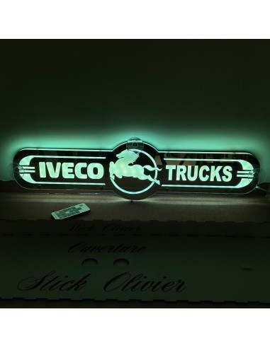 Plaque de Décor IVECO  pour Pare-Brise