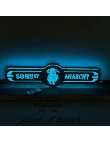 Plaque de Décor SONS OF ANARCHY pour Pare-Brise