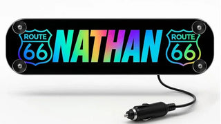 Plaque lumineuse camion LED  musicale personnalisable  Enseigne cabine routier