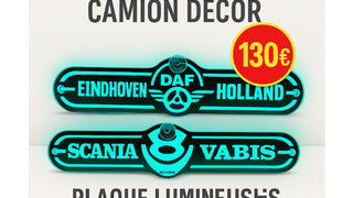 Plaque décors pare brise - Stick Olivier