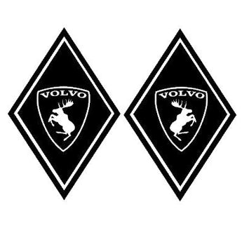 stickers Volvo losanges élan