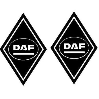 Stickers Losanges DAF vintage