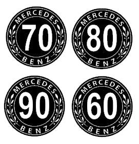 Disques de limitation de vitesses MERCEDES 1