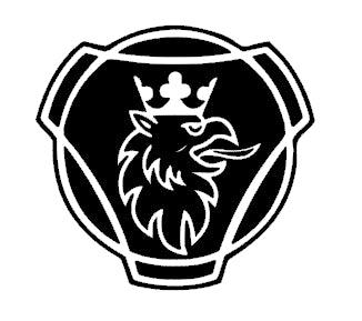 Stickers SCANIA logo pédalier