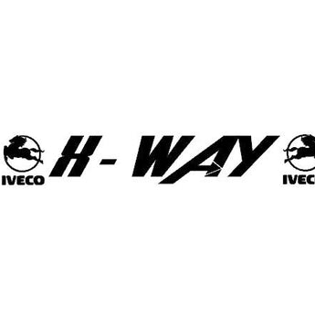 Stickers IVECO h-way