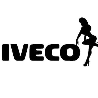 Stickers IVECO écriture pin up
