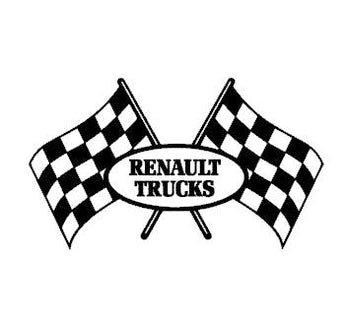 Stickers RENAULT Damier truck