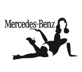 Stickers MERCEDES pin up