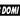 PLAQUE LUMINEUSE  DOMI