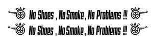 Stickers Pas de chaussures DAF no Smoke
