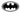 Fond de cabine miroir LUMINEUX Batman