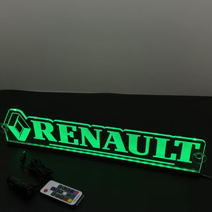 Tableau LED plaque routier RENAULT
