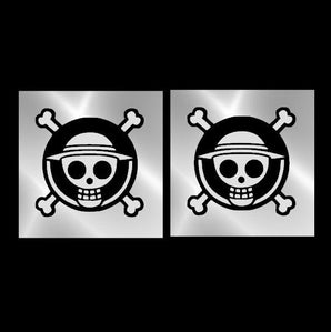 Enseignes lumineuses de coin de pare-brise one Piece 15x15 gravées