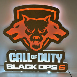 LOGO fond de cabine lumineux  Call of duty
