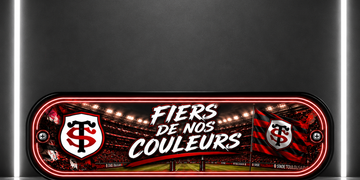 Plaque LED Camion Stade Toulousain Nouvelle Génération – Enseigne Lumineuse Rugby Supporter Chauffeur Routier