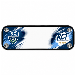 Plaque Lumineuse Prénom Thème RC Toulon pour Camion Chauffeur Routier