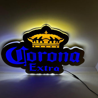 Fond de cabine lumineux Corona Extra – Ambiance tropicale pour camion | Stick Olivier - Stick Olivier