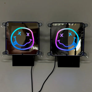 Enseignes lumineuses de coin de pare-brise RGB