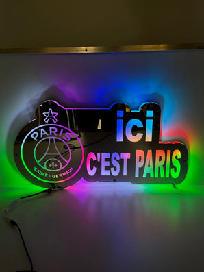 Fond de Cabine Camion PSG Confort & Style pour les Supporters