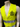 Gilet jaune OM haute visibilité – Logo noir devant et dos – vue 2