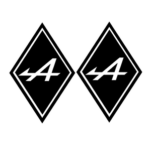 Stickers RENAULT losanges alpine
