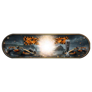 Plaque Lumineuse Camion Écurie de F1 McLaren Personnalisée – LED Premium Cabine Routier 5V / 12V / 24V
