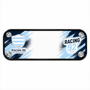 Plaque Lumineuse Prénom Thème Racing 92 pour Camion Chauffeur Routier