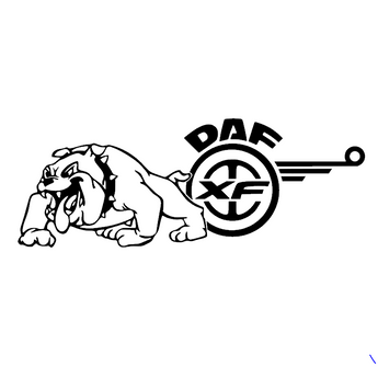 Sticker DAF – Bull Dog G