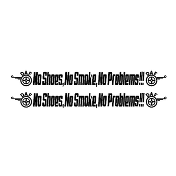Sticker DAF No shoes