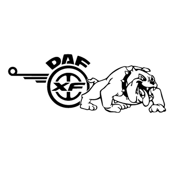 Sticker DAF bull dog D