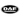 Sticker DAF ovale