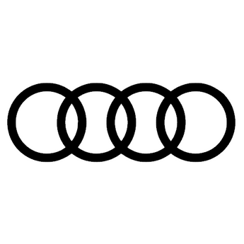 Sticker anneaux Audi