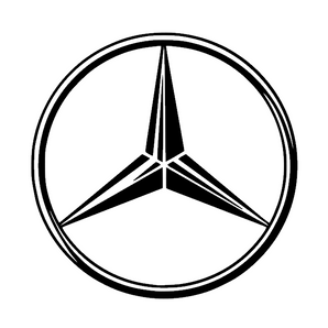 Sticker camion MERCEDES – Logo bis, autocollant