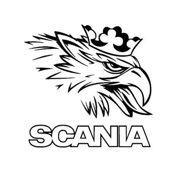 Sticker camion SCANIA – Autocollant décoratif Griffon SCANIA pour cabine