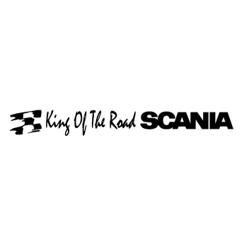 Sticker camion SCANIA – King of the Road, décoration